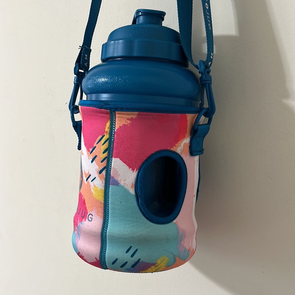 Hydrojug Bundle Deep Teal Hydrojug & Limited Edition Canvas Sleeve - Picture 4 of 8